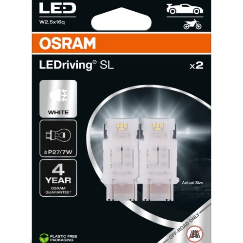 o3157dwp-2bl_1 OSRAM LEDrivin SL 3157DWP-2BL ~P27/7W W3x16q 12V 2W