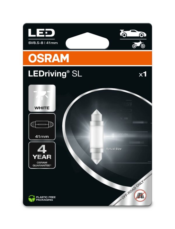 OSRAM LEDrivin SL 6413DWP-1BL mitte ECE SV8.5-8 12V 0,6W