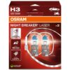 OSRAM NIGHT BREAKER LASER 64151NL-2HB H3 PK22s 12V 55W