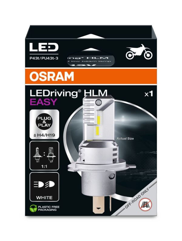 OSRAM LEDriving EASY 64193DWESY-1HB ~H4 P43t/PU43t-3 12V 18.7/19.0W