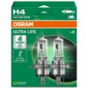 OSRAM ULTRALIFE 64193ULT-2HB H4 P43t 12V 60/55W
