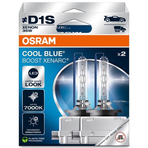 OSRAM COOL BLUE BOOST 66140CBB-2HB ~D1S Pk32d-2 0V 35W