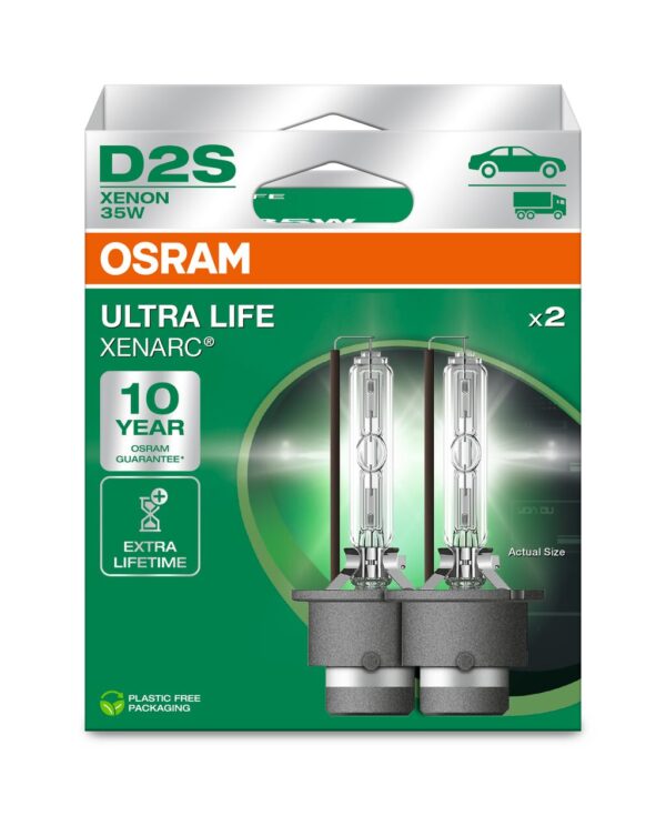 OSRAM ULTRALIFE 66240ULT-2HB D2S P32d-2 0V 35W