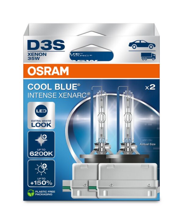 OSRAM COOL BLUE INTENSE 66340CBN-2HB D3S Pk32d-5 0V 35W