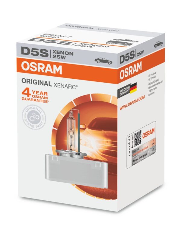 OSRAM XENARC D5S Pk32d-7 12V 25W 66540