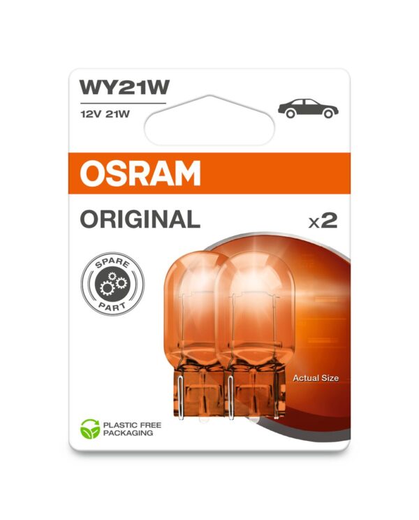 OSRAM ORIGINAL 7504-2BL WY21W WX3x16d 12V 21W