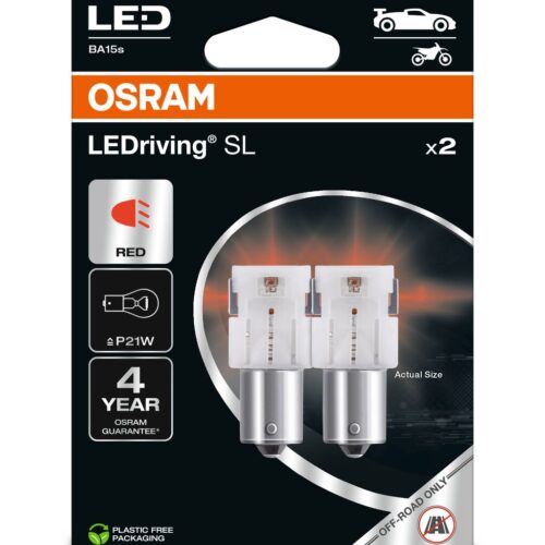 o7506drp-2bl_1 OSRAM LEDrivin SL 7506DRP-2BL ~P21W BA15s 12V 1,9W