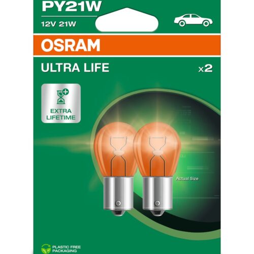 o7507ult-2bl_1 OSRAM ULTRALIFE 7507ULT-2BL PY21W BAU15s 12V 21W
