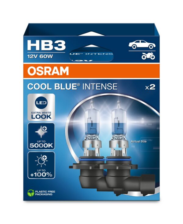 OSRAM COOL BLUE INTENSE 9005CBN-2HB HB3 P20d 12V 60W