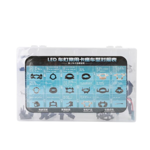 pls101_01 LED SET Adapter, plastkarbi komplekt, 18komplekti/36tk