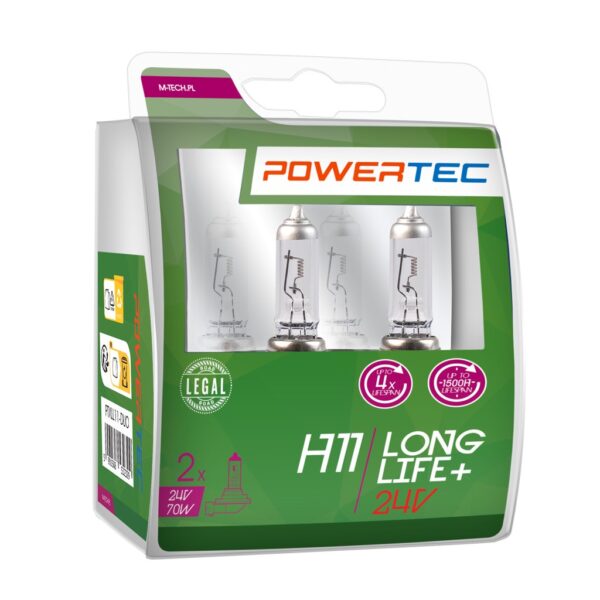 ptxll11-duo_03 Powertec Long Life H11 24V DUO