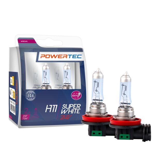 ptxsw11-duo_01 Powertec SuperWhite H11 24V DUO