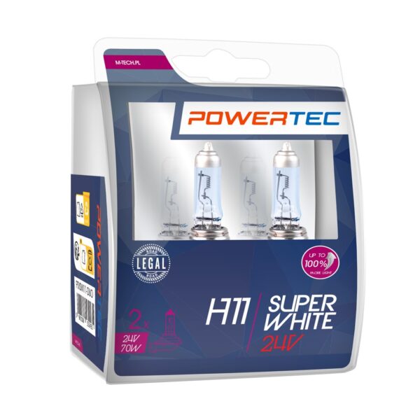 ptxsw11-duo_03 Powertec SuperWhite H11 24V DUO