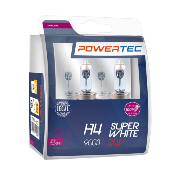 ptxsw4-duo_03 Powertec SuperWhite H4 24V DUO