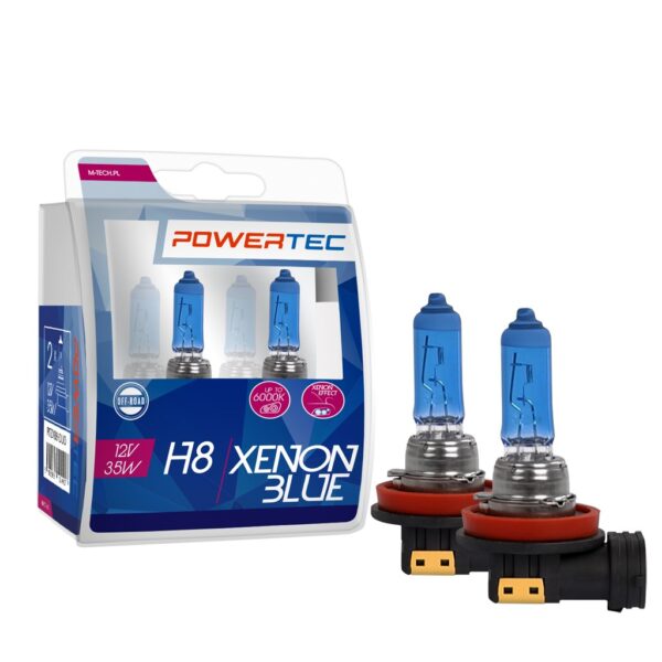 ptzxb8-duo_01 Powertec Xenon Blue H8 12V DUO