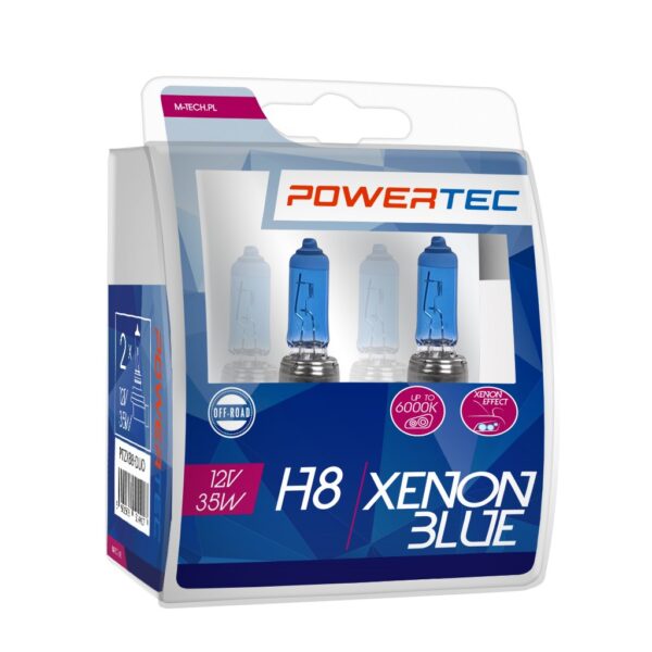ptzxb8-duo_03 Powertec Xenon Blue H8 12V DUO