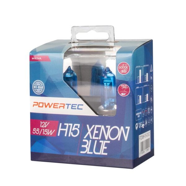 ptzxbh15-duo_03 Powertec Xenon Blue H15 12V DUO