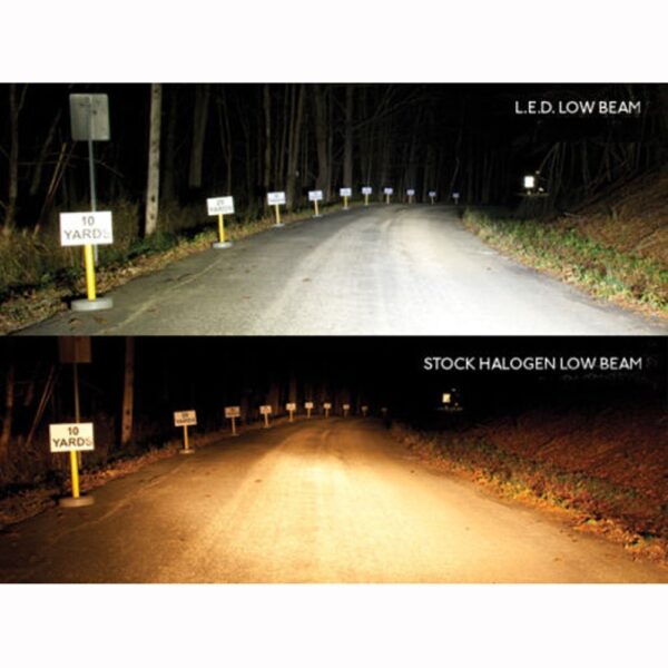 whl101_4 LED esituli – ümmargune 7" 9-36V KROOM