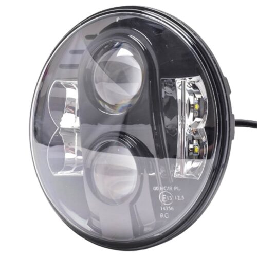 whl102 LED esituli – ümmargune 7" 9-36V MUST