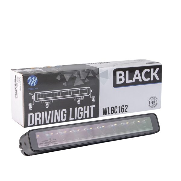 wlbc162_01 Sõidutuli M-TECH BLACK SERIES 9x5W LED 12-48V 45W 11,2", üherealine + dünaamiline gabariidituli - s