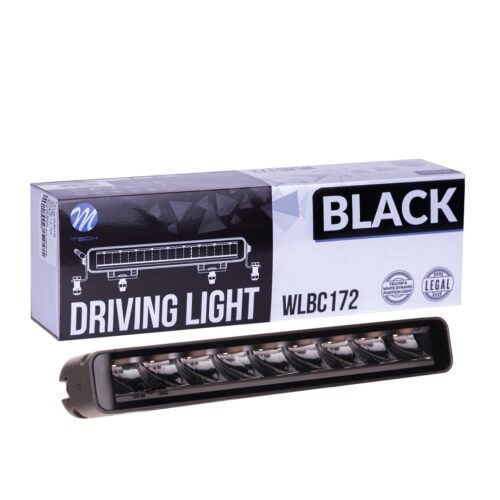 wlbc172_01 Sõidutuli M-TECH BLACK SERIES 9x5W LED 12-48V 45W 11,2", üherealine + dünaamiline gabariidituli - s