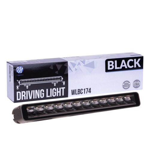 wlbc174_01 Sõidutuli M-TECH BLACK SERIES 12x5W LED 12-48V 60W 14,5", üherealine + dünaamiline asendituli