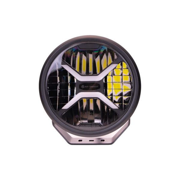 wlbc177_03 Sõidutuli M-TECH BLACK SERIES 2x40W + 2x20W LED 12-48V 80W 9", ümmargune, dünaamiline gabariidituli