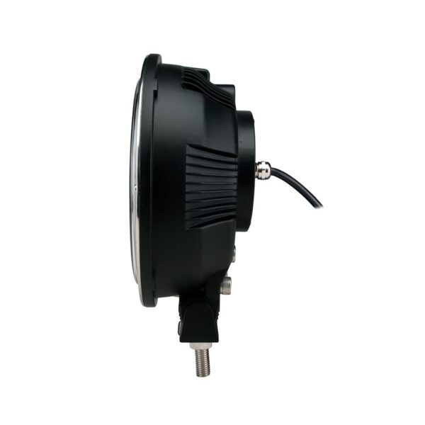 wlc107_03 Sõidutuli – külgklamber – ümmargune kroom, CREE 70W 9" 2. GEN.