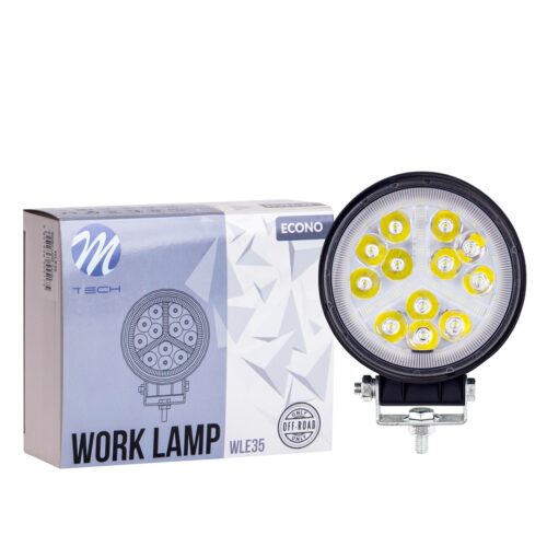 wle35_01 Töölamp M-TECH ECONO 4" 47xSMD3030 - Ümar 54W 12-30V Combo.