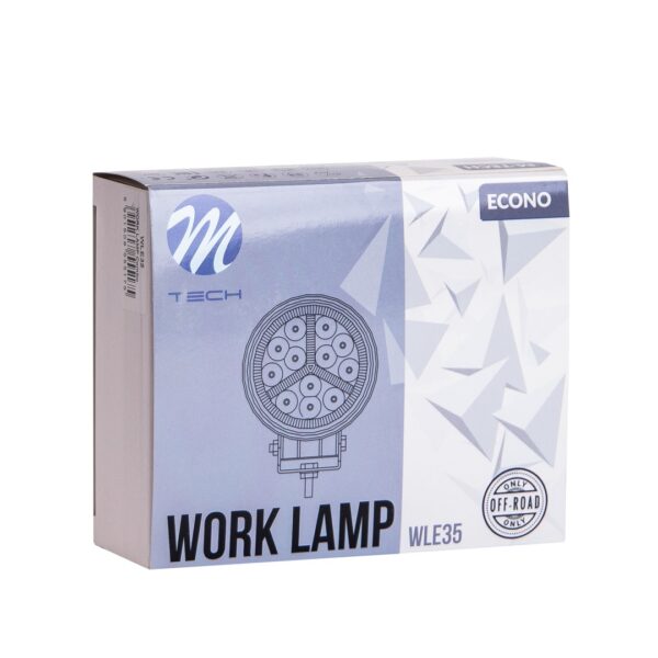 wle35_03 Töölamp M-TECH ECONO 4" 47xSMD3030 - Ümar 54W 12-30V Combo.
