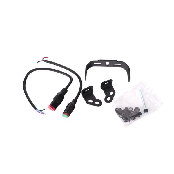 wlf118_04 Led udutuli 4" 30W 12-48V Prožektor, SAE, valge + merevaigukollane