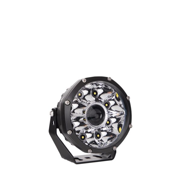 wlldl105_02 M-TECH TÖÖLASERI KAUGLAMP WLLDL105, 8xHP LED + 1x15W valge laser-LED, 12-24V