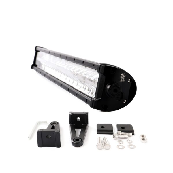 wlo410_02 Sõiduvalgusti + parkimine – kaherealine – alumine kronstein, 120 W 22 tolli