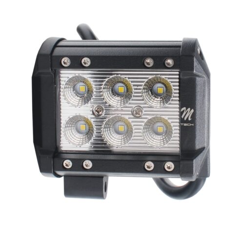 wlo601 Valgusriba – topeltrida – alumine klamber, 18 W 4-tolline üleujutus