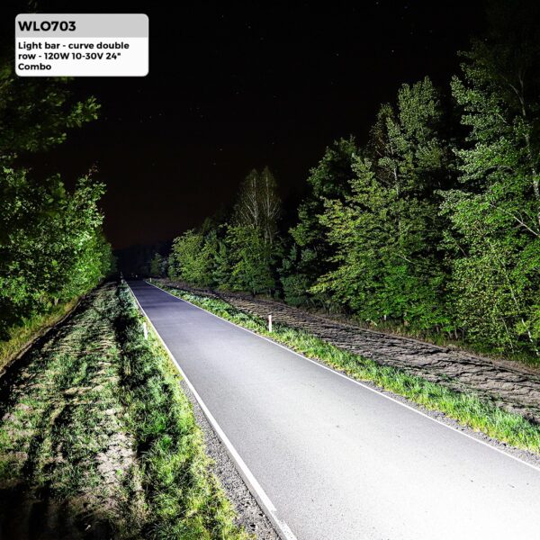 wlo703_3 Valgusriba – topeltrida – kumer – 120 W 10–30 V kombineeritud