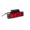 wsm210_2 ECE heakskiiduga Outline Marker Lamp 3xLED 24V punane