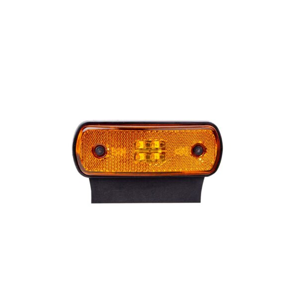 wsm211_1 ECE-heakskiiduga Outline Marker Lamp 4xLED 10-30V oranž