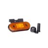 wsm212_2 ECE-heakskiiduga Outline Marker Lamp 4xLED 24V oranž