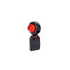 wsm218_3 ECE-heakskiiduga kontuuriga markerlamp 1xLED 12/24V 0,5/1W valge/punane