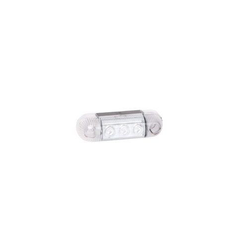 wsm229_1 ECE-heakskiiduga Outline Marker Lamp 3xLED 24V 0,5W valge