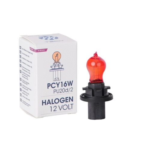 z125_01 M-TECH halogeenpirn PCY16W 12V 16W PU20d/2