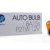 z19 M-TECH pirn BA15s S25 21W 12V AMBER