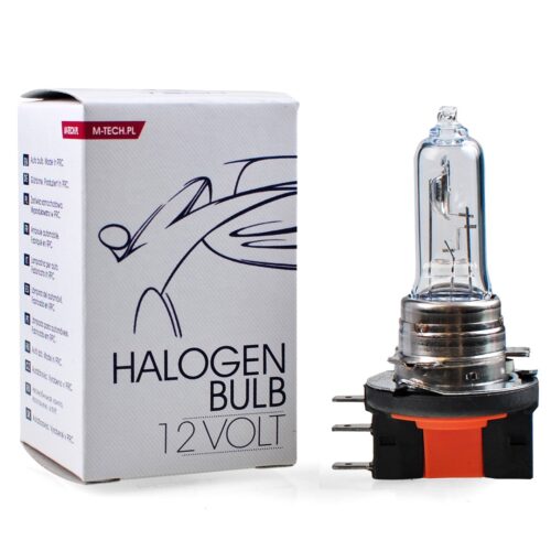z63 M-TECH halogeenpirn PGJ23t-1 H15 12V/15/55W