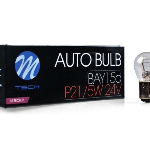 z915 M-TECH pirn BAY15d 24V/21/5W CLEAR
