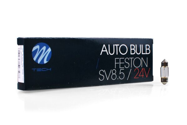 z932 M-TECH bulb C5W T11x31 SV8.5 24V/5W CLEAR