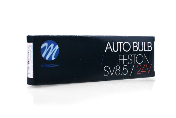 z932_3 M-TECH bulb C5W T11x31 SV8.5 24V/5W CLEAR