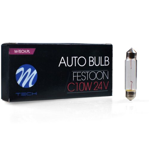 z944 M-TECH pirn C10W T11x41 SV8.5 24V/10W CLEAR