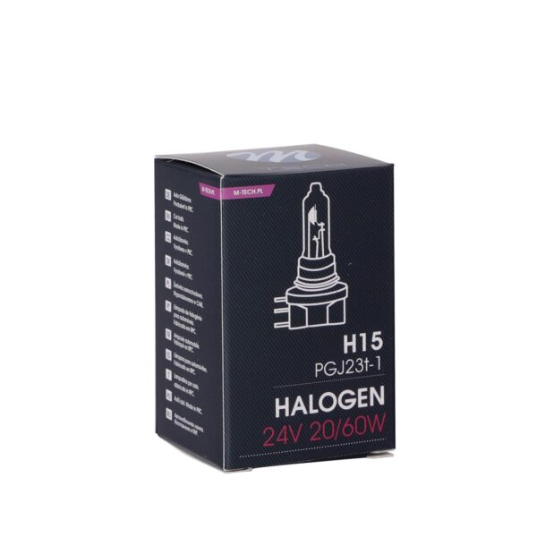 z963_03 M-TECH halogeenpirn H15 24V 20/60W PGJ23t-1