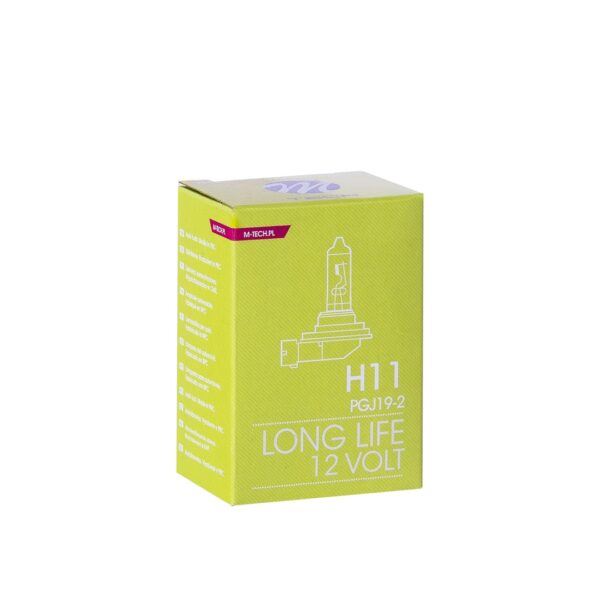 zll11_03 M-Tech Long Life H11 12V 55W PGJ19-2