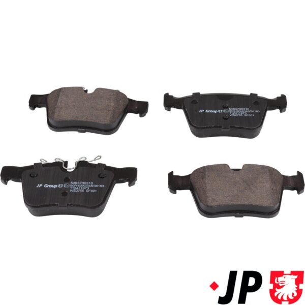 5463700310 Piduriklotsi komplekt, ketaspidur